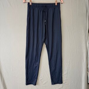 Zyia Womens Joggers Size XS Navy Blue Gym Yoga Fitness Workout Athleisure Comfy